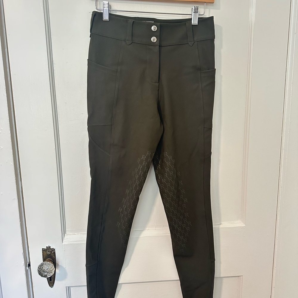 Free Ride Equestrain Olive Green Women's Pro Breeches